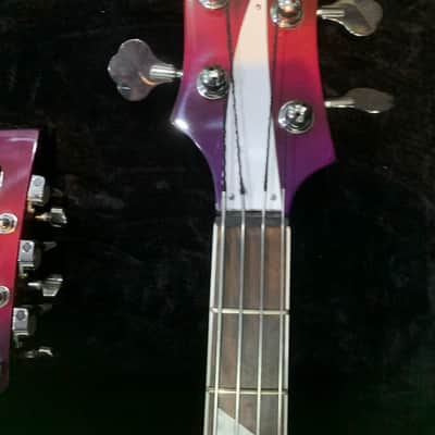 Unbranded 12 String / Bass Rickenbacker Clone 2020 - Purple image 3