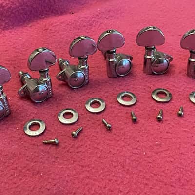 vintage 1960's - 1970's MINTY Grover USA tuners for Martin D-28 Gibson Les Paul S1 Marauder es-335 SG 175 Flying V image 1