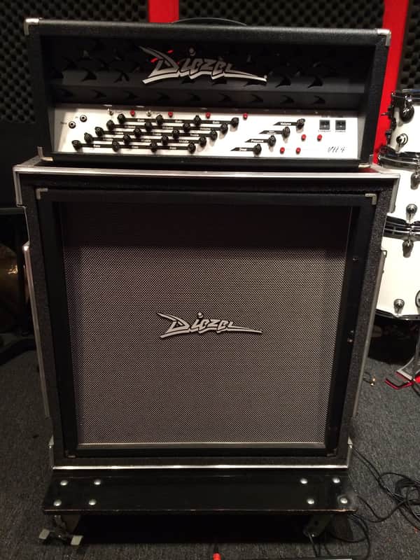 Diezel VH4 Head and 4x12 Cab - Road Cases Included image 1