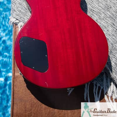 1997 Gibson Les Paul Standard Bass - Cherry Sunburst - Ebony FB - Pro Set Up w Perfect Frets/Action/Intonation - Demo Video! image 4