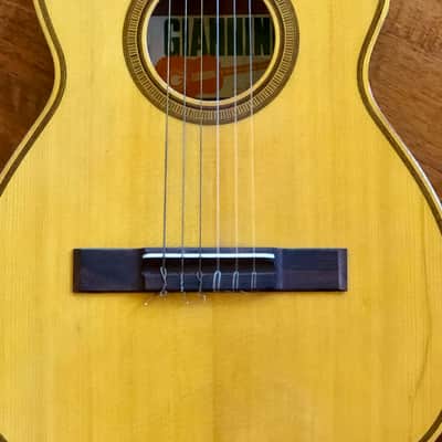 Vintage Original Rare 1960s Giannini GN-50 Rosewoood Mohogany Classical Guitar -Brazil image 4
