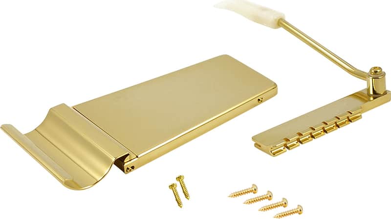 WD Lyre/Maestro Style Vibrola Long Gold for Gibson Guitars image 1