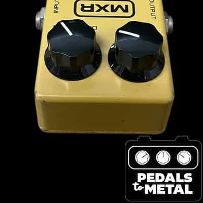 MXR MX-104 Block Distortion + 1975 - 1984 - Yellow X8024 image 4