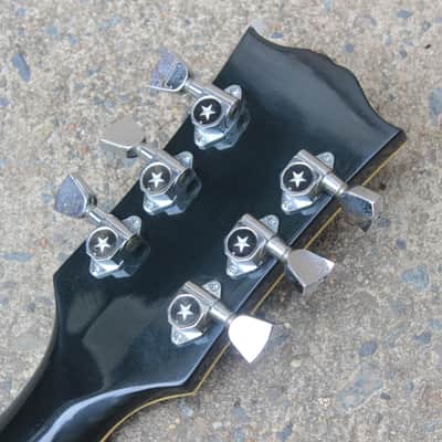 1972 Greco Japan EG-420B  Les Paul Custom (Ebony) image 10