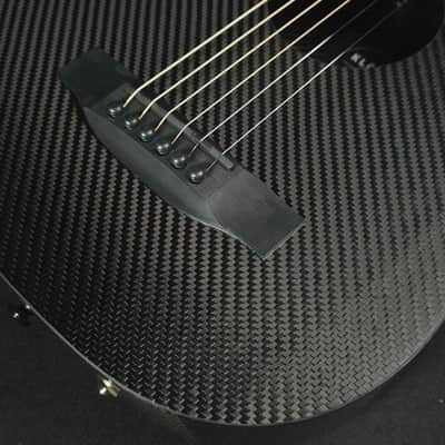 KLOS Full Carbon Travel Guitar DAE w/Gig Bag Fishman Presys VT image 7