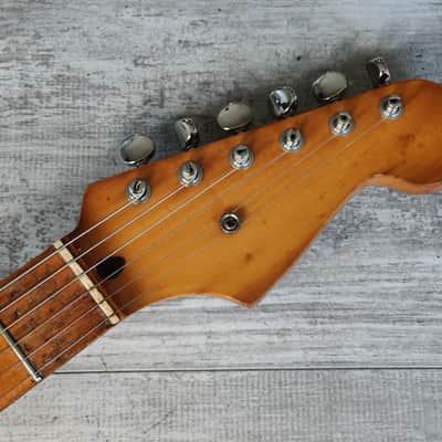 1983 Tokai ST-60 Goldstar Sound '54 Reissue Stratocaster (Brown Sunburst) image 13