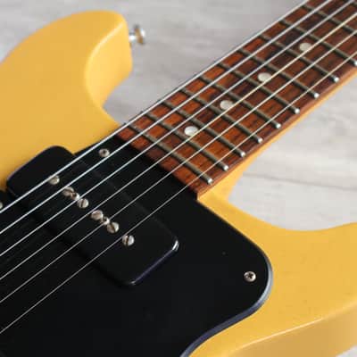 2005 Gibson USA Les Paul Special DC Double Cutaway (Faded TV Yellow) image 6