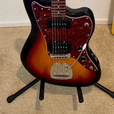 Fender Jaguar crafted in Japan 1990's Sunburst | Reverb