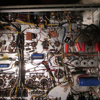 FISHER x100c 1964 stereo tube amp amplifier vintage phono image 8