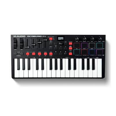 M-Audio Oxygen Pro Mini 32-Key USB MIDI Keyboard Controller image 4