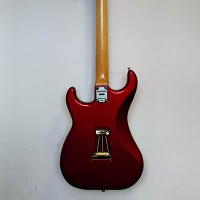 Kramer Focus 2000 Candy Apple Red Body - Focus 3000 Maple Neck - Frankenstein - 1980s - Gloss - **AS-IS** image 11