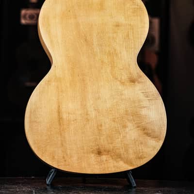 1950s Noname 10-string Guitar Lute natural image 10