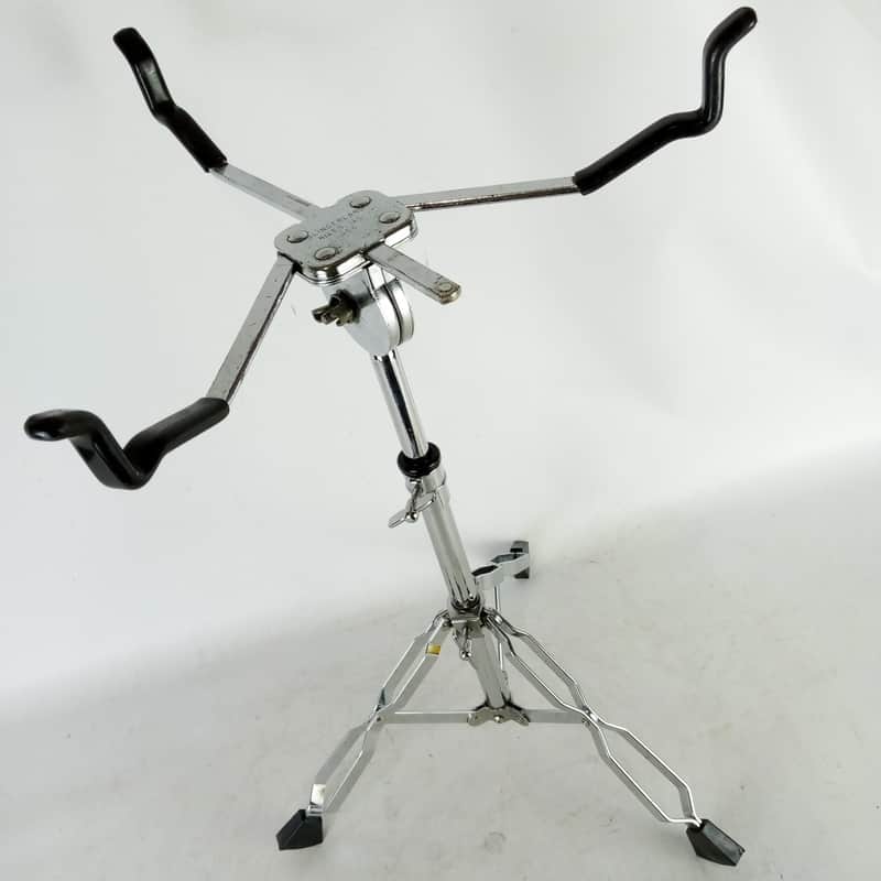 Slingerland Snare Drum Stand#802 Flush Ratchet Basket+Taiwan Tripod Base Vintage image 1