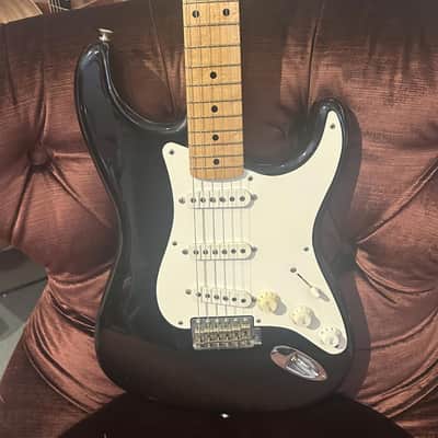 Fender Custom Shop 1956 Reissue Stratocaster Closet Classic Electric Guitar w/ Case - Black (Pre-Owned) image 1