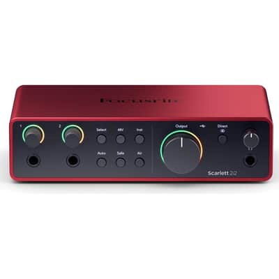 Focusrite Scarlett 2i2 Gen 4 USB Audio Interface image 4