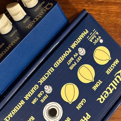 Quilter Phantom Block Electric Guitar Interface 2010s - Blue image 5