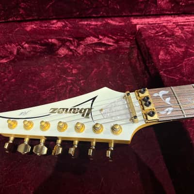 Ibanez JEM7V7-WH 7 String JEM Rare Steve Vai Signature 2013 - 2016 - White image 5