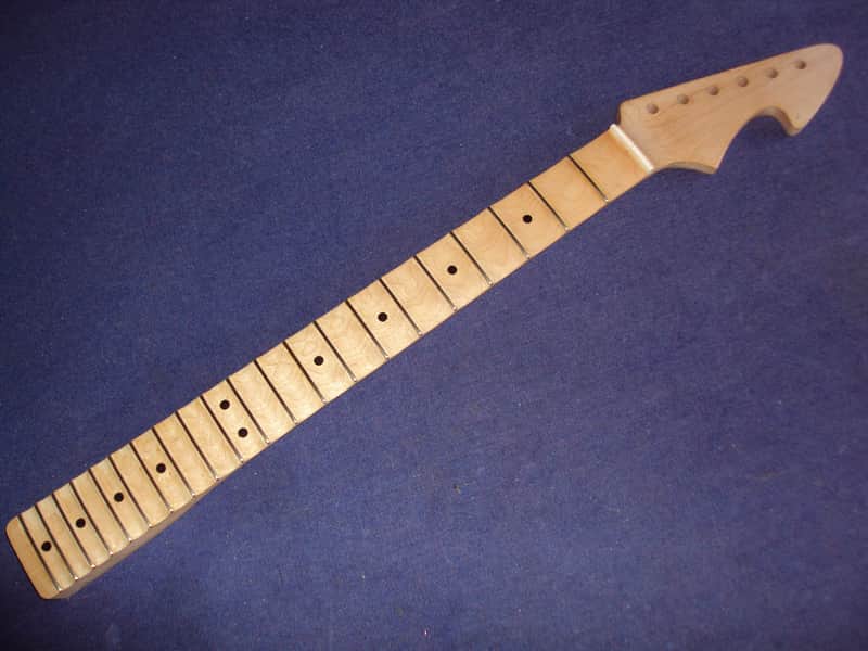 Scalloped ST Guitarneck,maple, playing a la Yngwie,Ritchie & Co! image 1