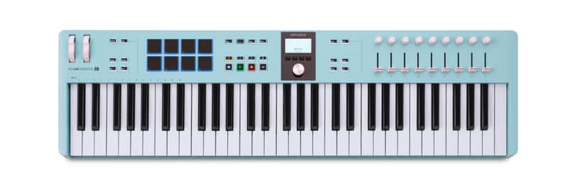 Arturia KeyLab Essential mk3 61-key Keyboard Controller Aquamarine image 1