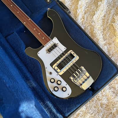 1981 Rickenbacker 4001 Fretless Left Handed Jetglo Electric Bass w/ OHSC image 19