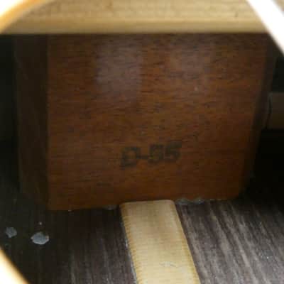 Guild USA D-55 1992 - Natural #DE101627 w/OHSC USED image 16