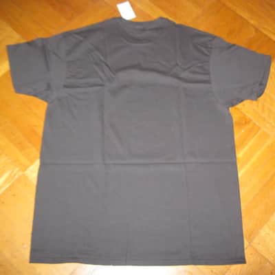 new in package A+ Guitar Center EAT BREATHE, ROCK Men's Size Large (L), Black 100% Cotton Short Sleeve T-Shirt - Graphic is in White and it says / shows: GUITAR CENTER EST. 1964, EAT, BREATHE, ROCK + has dual guitars, stars, & lines (Style # GC005-11730) image 9