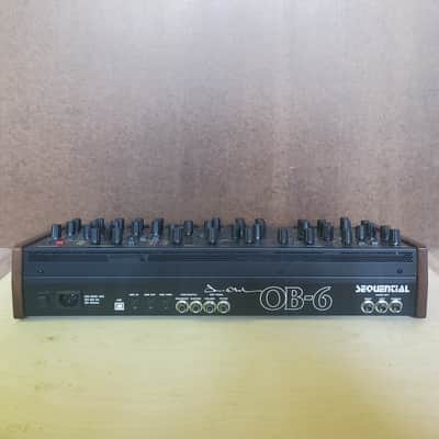 Dave Smith Instruments OB-6 Desktop 6-Voice Polyphonic Synthesizer 2017 - Present - Black image 2