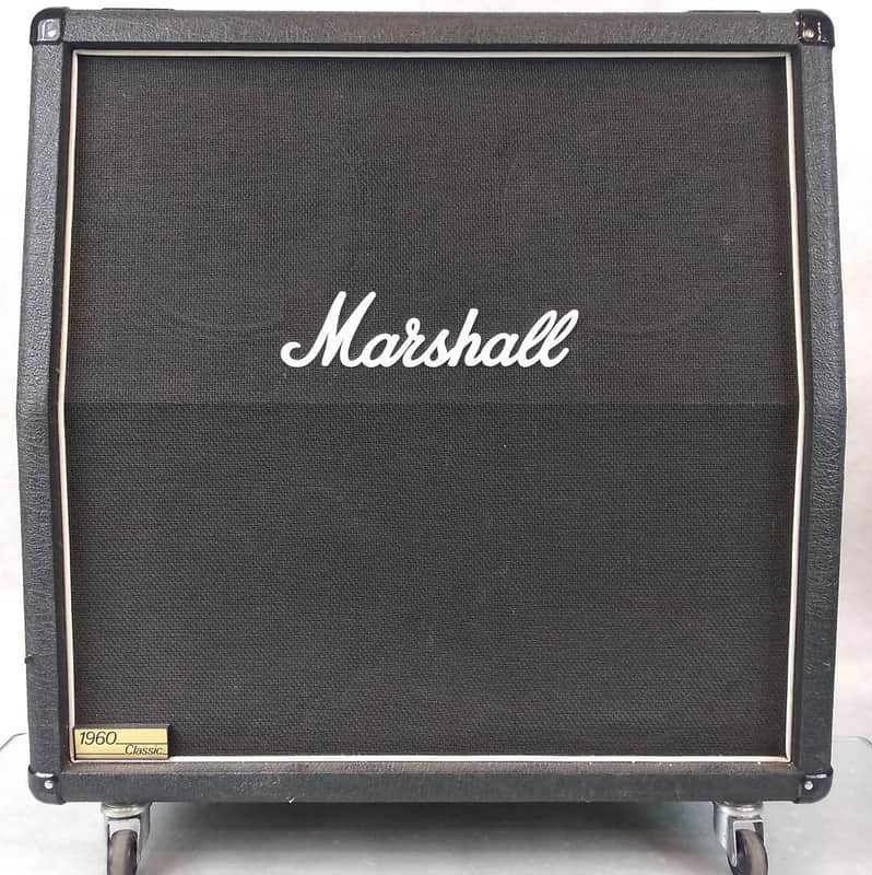 Marshall 1960AC Classic 100-Watt 4x12" Angled Guitar Speaker Cabinet image 1