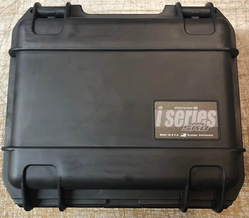 SKB 3I-0907-MC6 Injection Molded Waterproof Case for 6 Microphones 2010s - Black image 1