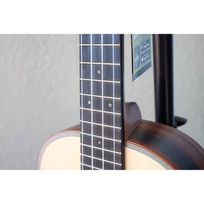 Kala KA-SSEBY-T Solid Spruce Top Striped Ebony Tenor Ukulele – Satin Finish image 3