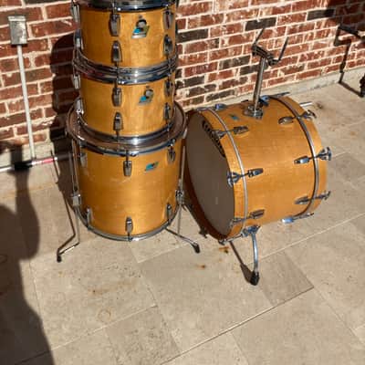 Ludwig Thermogloss Drum Set 1970’s - Maple image 3