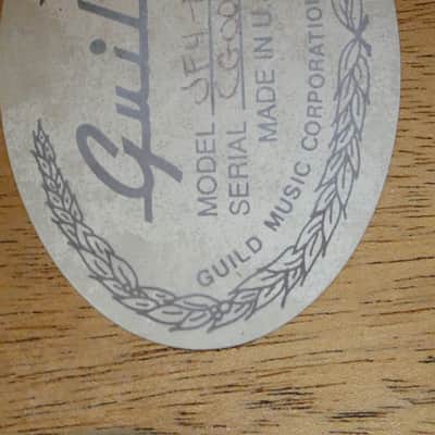 Guild JF4-NT 1990's - Natural #CG000644 w/OHSC USED image 17
