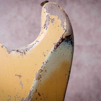 FENDER USA Masterbuilt '61 Reissue Stratocaster Heavy Relic *Vincent Van Trigt " Vintage White + Rosewood" (2024) image 21