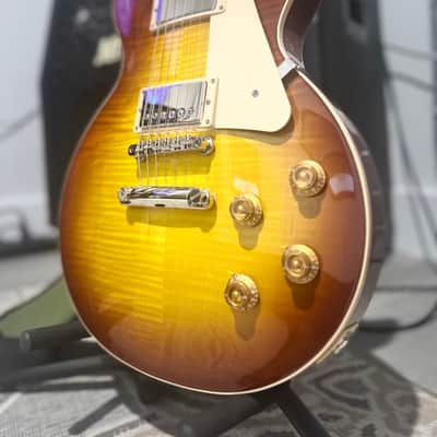 Gibson Les Paul Standard '50s with AAA Iced Tea Burst Maple Top image 3