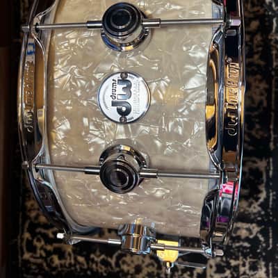 Mint DW 6.5" x 14" Collector's Series SSC Maple Shell Snare Drum - Vintage Marine w/ Chrome Hardware image 1