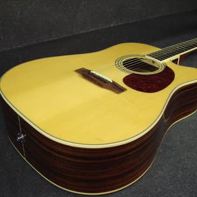 Carvin Cobalt 850 Single Cutaway Acoustic Electric Guitar w/ Hardshell Case image 4