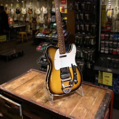 Fender Custom Telecaster with Bigsby, Rosewood Fretboard 1968 - 1971 - Sunburst image 13