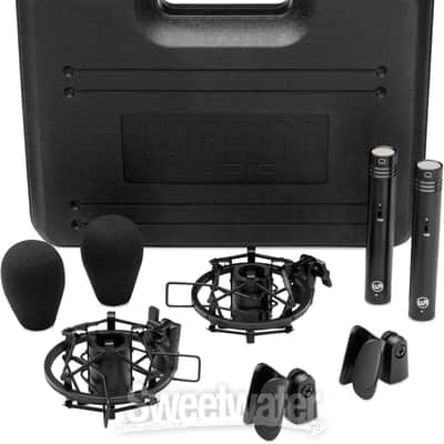 Warm Audio WA-84 Stereo Pair - Black, XLR Microphone, Condenser image 2