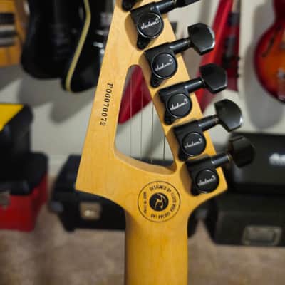 Jackson Dinky HSS JSDXQ TRANSPARENT Red 2000’s - TRANSPARENT Red image 11