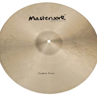 Masterwork Custom Series 3pcs 24” Ride - 20” Crash - 16” Hi-Hat Cymbal Set image 3