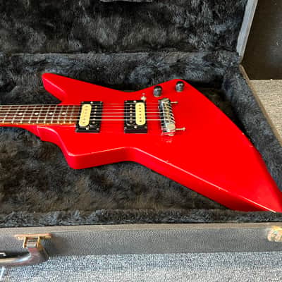 Dean  Baby Z 1982  USA made Electric Guitar Candy Apple Red  w/OHSC image 23