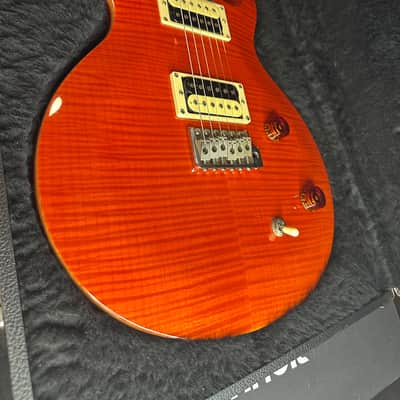 PRS SE Santana 2010 - 2017 - Orange with USA case image 4