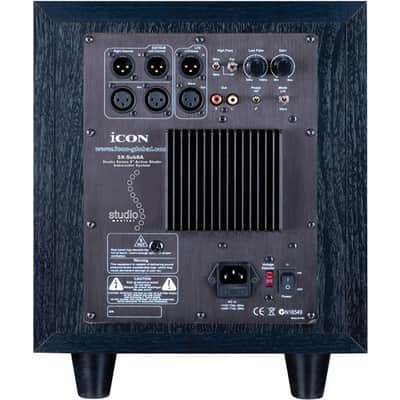 ICON Digital SX-Sub8A 8" Active Subwoofer for Studio Series (Open Box) image 3