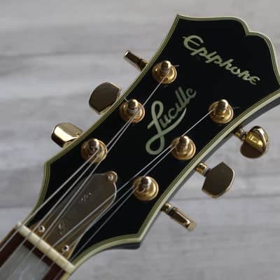 2002 Epiphone Korea BB King "Lucille" Signature Model (Ebony) image 2