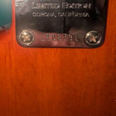 Fender Semi Hollow Stratocaster 2019 - AAA flame ice tea image 8