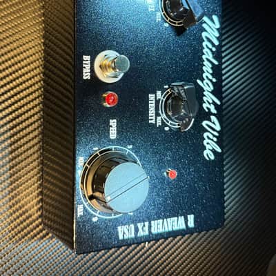 R Weaver FX Midnight Vibe with Shin-Ei 5 Pin speed control expression pedal, year 2022. image 9