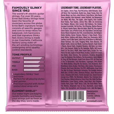 ERNIE BALL 2213 Nickel Wound Mega 105-48 Saiten für E-Gitarre imagen 2