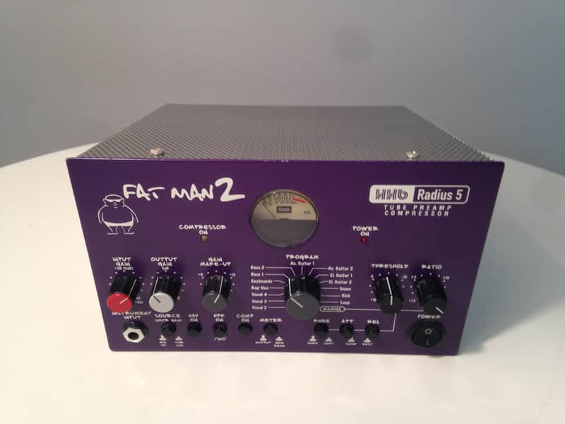 HHB Radius 5 FATMAN 2 真空管コンプレッサー マイクプリ HHB Radius 5