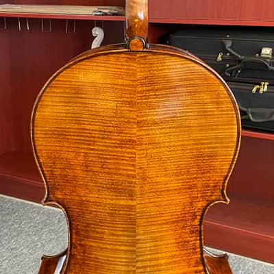 Exceptional Sounding Cello Master Wang's Own Work 200-y Old Spruce No. W8 image 6