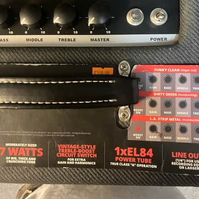 Fender Bassbreaker 007 7-Watt 1x10" Guitar Combo 2016 - 2018 - Gray Tweed image 2